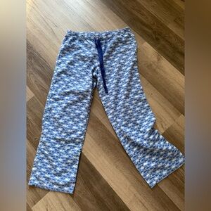Vineyard Vines Blue and White Patterned Kids Joggers